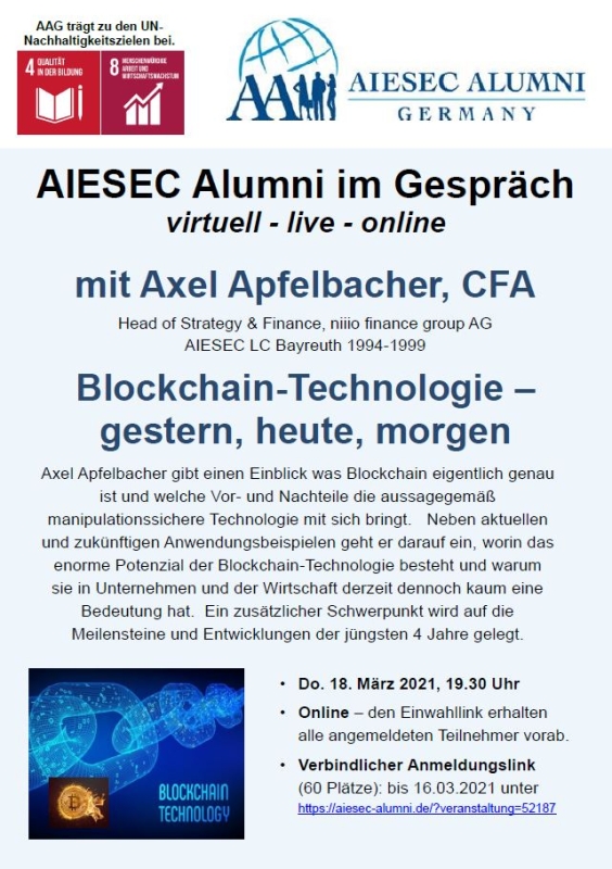 AAiG - AIESEC Alumni im Gespräch /