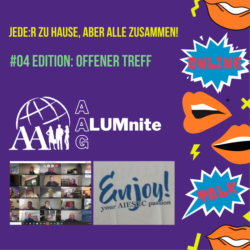 AAG ALUMnite #04 Edition: Offener Treff