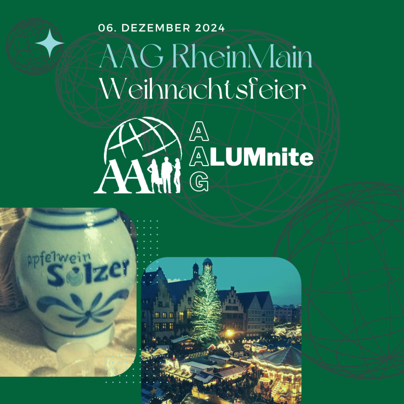 Weihnachtsfeier - AIESEC Alumni Germany in RheinMain